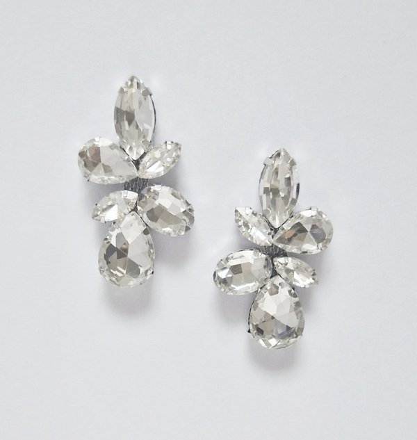 Silver 1.75 inch Earrings