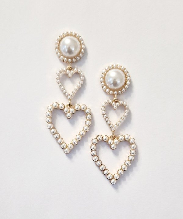 Pearl 2.5 inch Earrings